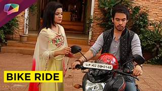 Angry Bihan takes Thapki for a bike ride