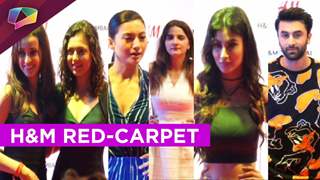 Stars at the Red-Carpet launch of an international retail store in Mumbai