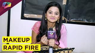 Helly Shah plays fun and quick Makeup Rapid Fire