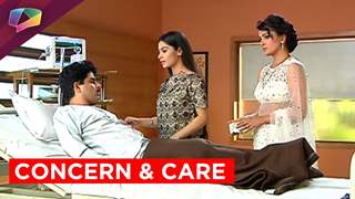 Raman, Ishita, Ruhi, Aaliya and Shagun in hospital