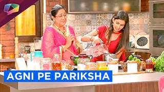 Biji takes Tanuja's cooking test in Kasam Tere Pyaar Ki