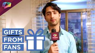 Shaheer Sheikh aka Dev Dixit receives gifts from his fans