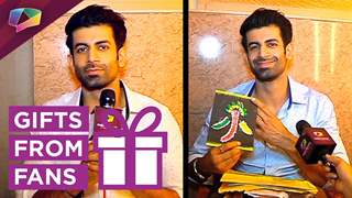 Namik Paul receives gifts from his fans on his birthday