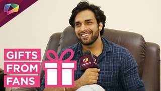 Shaleen Malhotra receives gifts from his fans