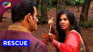 Manjari turns Durga Maa to save Kali
