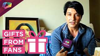 Anas Rashid receives gifts from his fans