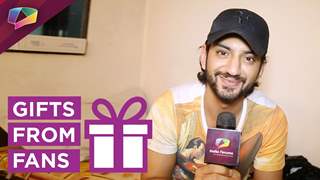 Kunal Jaisingh receives gifts from his fans