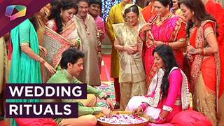 Aryan and Sanchi wedding rituals in Ek Rishta Sajhedari Ka