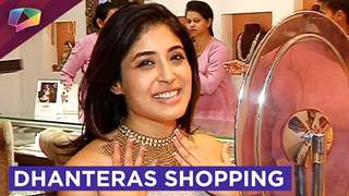 Kritika Kamra does Dhanteras gold shopping