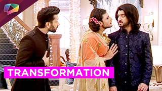 Rudra takes a girl's get up to cheer Omkara in Ishqbaaz