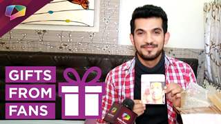 Arjun Bijlani receives gifts from his fans