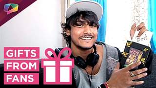 Utkarsh Gupta receives gifts from his fans