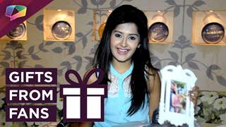 Kanchi Singh Receives Gift From Fans