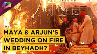 Maya & Arjun's Wedding Mandap BURNS? | BEYHADH | SONY TV