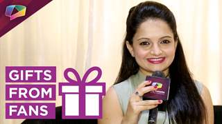 Giaa Manek Receives Birthday Gifts From Her Fans Part-2