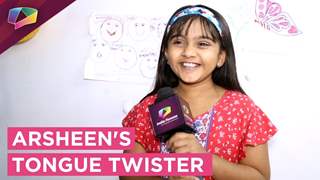 Arsheen Naamdar Takes Up The Tongue Twister Challenge