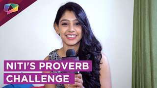 Niti Taylor Takes Up The Proverb Challenge | Exclusive