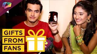 Mohsin Khan & Shivangi Joshi Receives Gifts From Fans | Exclusive | Gift Segment
