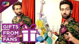 Nakuul Mehta Receives Gifts From His Fans | Exclusive | India Forums