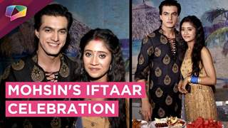 Mohsin Khan Celebrates Iftaar With Shivangi Joshi On The Sets Of Yeh Rishta Kya Kehlata Hai