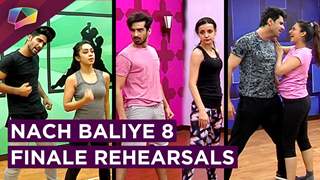 Nach Baliye 8 Finale Rehearsals Begin | Divek | Monaya | Abhinam | Star Plus1