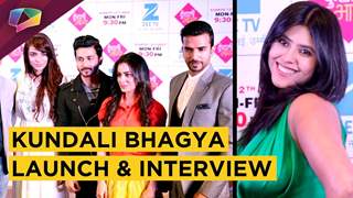 Ekta Kapoor And Anjum Phaki Talk About The Plot Of Kundali Bhagya At The Launch | Zee Tv