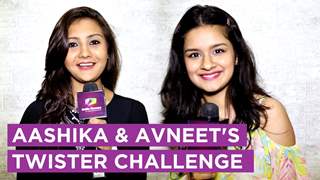 Aashika Bhatia And Avneet Kaur Take Up The Twister Challenge | India Forums