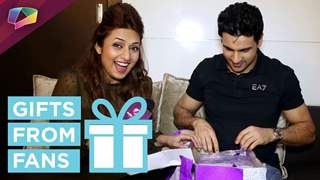Divyanka Tripathi And Vivek Dahiya Unwrap Anniversary Gift From Their Fan | India Forums
