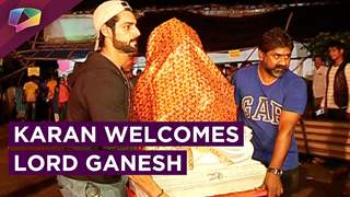 Karan Wahi Begins His Ganpati Celebrations