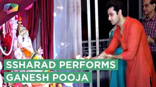 Ssharad Malhotra performs Ganesh Pooja