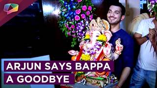 Arjun Bijlani Bids Lord Ganesh A Heartfelt Goodbye