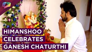 Himanshoo Malhotra Celebrates Ganesh Chaturthi