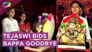 Tejaswi Wayangankar Bids Bappa A Goodbye | Ganesh Visarjan