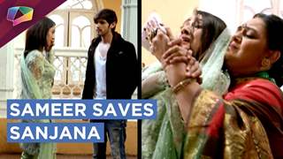 Sameer Saves Sanjana | Gets Trapped And Accused | Sasural Simar Ka | Colors Tv