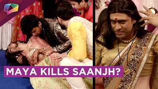 Maya Tries To KILL Saanjh | Saanjh-Arjun's Sangeet Ceremony | Beyhadh