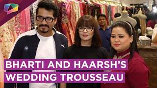 Bharti and Haarsh Take Us Along As They Visit Celebrated Fashion Designer Neeta Lulla’s Store