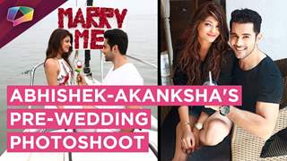 Abhishek Bajaj And Akanksha Jindal Use Color Co-ordinated Clothes As One Of The Shoot Elements