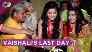 Vaishali Thakur’s Last Day On The Sets Of Sasural Simar Ka | Colors Tv