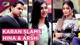 Karan Patel Slams Hina | Apologises To Shilpa | Karishma Praises Vikas | Bigg Boss 11 | Colors Tv Thumbnail