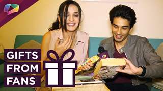Sanaya Irani And Mohit Sehgal Receive Gifts From Their Fans | Exclusive | Gift Segment Part-02