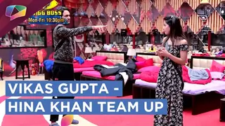 Vikas Gupta And Hina Khan Team Up For The Ticket To Finale Task Thumbnail