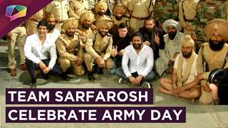 Mohit Raina & Team 21 Sarfarosh Celebrate Army Day By Hoisting The Indian Flag
