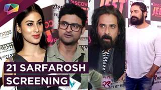 Mohit Raina’s New Show 21 Sarfarosh Star Studded Screening By Jeet Discovery