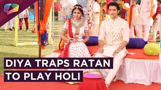 Diya Plans To Trap Ratan And Play Holi With Him | Rishta Likhengey Hum Naya | Sony Tv