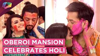 Shivaay-Anika, Omkara-Gauri, Rudra-Bhavya Have A Romantic Holi | Ishqbaaaz | Star Plus
