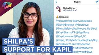 Shilpa Shinde Comes Out And Requests The Media And Supports Kapil Sharma