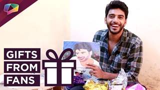 Vikram Singh Chauhan Receives Gifts From His Fans
