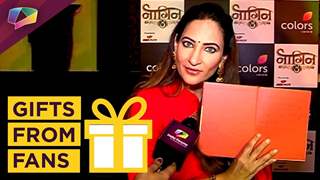 Rakshanda Khan Receives Gifts From Her Fans