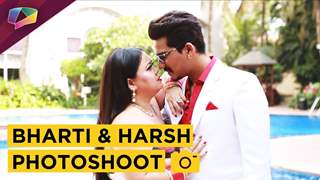 Bharti And Harsh Shoot For Magazine