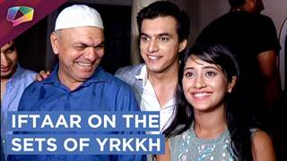 Mohsin Khan, Shivangi Joshi Celebrate Iftaar On The Sets Of Yeh Rishta Kya Kehlata Hai